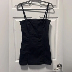 Afends Recycled Mini Black Dress Size XS